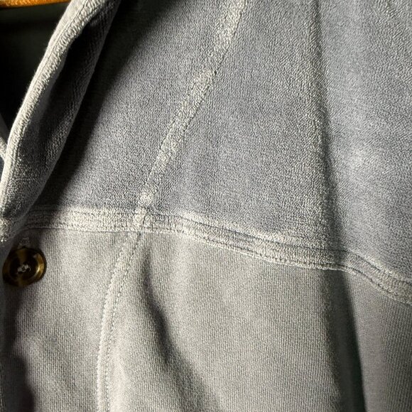 Cotton Stuff Classics Button Down Cardigan, Blue Size XL 100% Cotton - Picture 6 of 9